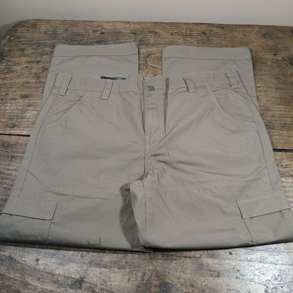 Berne 40x30 Pants Brown Tactical Workwear Cargo P917PTY NEW Pockets